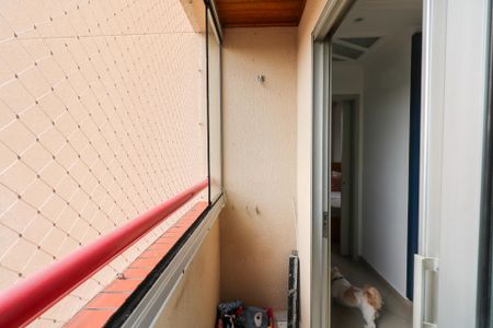 Varanda da Sala de apartamento para alugar com 2 quartos, 52m² em Conceição, Diadema
