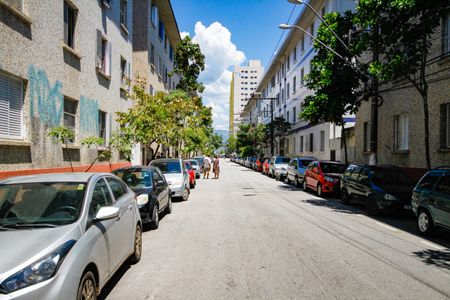 Vista da Rua de kitnet/studio para alugar com 1 quarto, 25m² em Cidade Ocian, Praia Grande