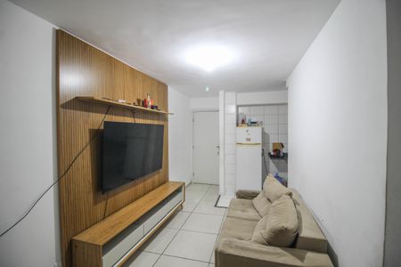 Sala de apartamento para alugar com 2 quartos, 56m² em Ponto Chic, Nova Iguaçu