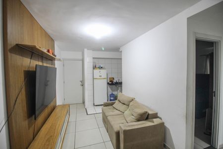 Sala de apartamento para alugar com 2 quartos, 56m² em Ponto Chic, Nova Iguaçu