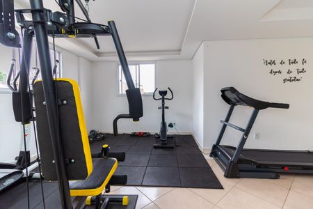Apartamento à venda com 46m², 2 quartos e 1 vaga Apartamento à venda com 46m², 2 quartos e 1 vagaÁrea comum - Academia