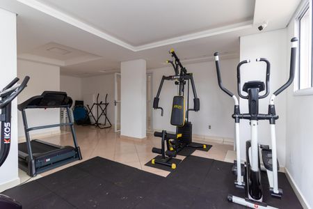 Apartamento à venda com 46m², 2 quartos e 1 vaga Apartamento à venda com 46m², 2 quartos e 1 vagaÁrea comum - Academia