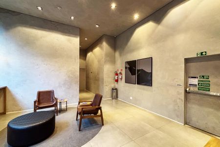 Studio à venda com 27m², 1 quarto e sem vagahall de predio