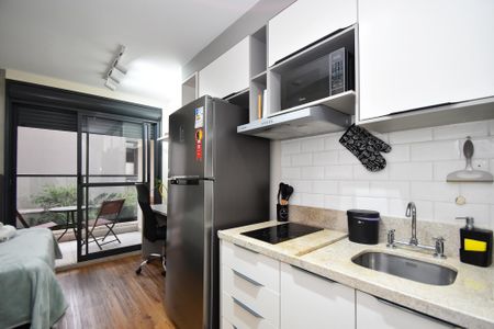 Studio à venda com 27m², 1 quarto e sem vagacozinha