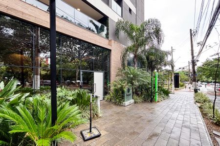 Studio à venda com 27m², 1 quarto e sem vagafachada do predio