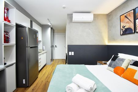 Studio à venda com 27m², 1 quarto e sem vagaquarto