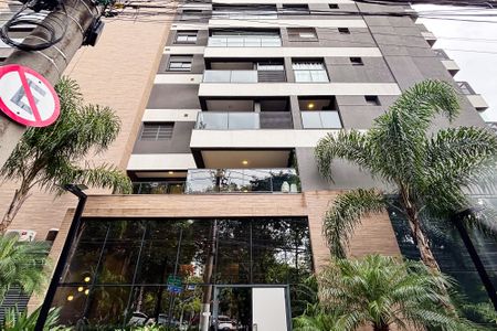 Studio à venda com 27m², 1 quarto e sem vagafachada do predio