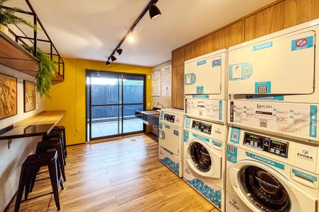 Studio à venda com 27m², 1 quarto e sem vagalavanderia