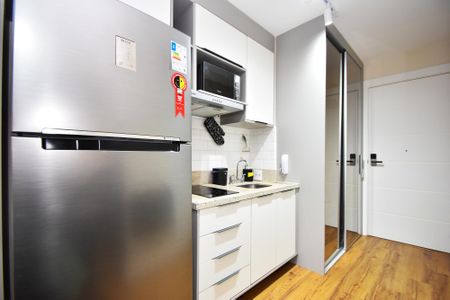 Studio à venda com 27m², 1 quarto e sem vagacozinha