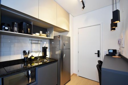 Studio à venda com 25m², 1 quarto e sem vagacozinha