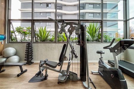 Studio à venda com 25m², 1 quarto e sem vagaAcademia