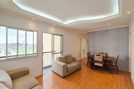 Sala de apartamento para alugar com 2 quartos, 69m² em Planalto, São Bernardo do Campo