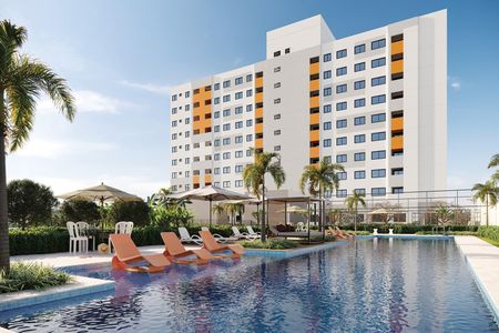 Apartamento à venda com 42m², 2 quartos e 1 vaga Apartamento à venda com 42m², 2 quartos e 1 vagaÁrea comum - Piscina