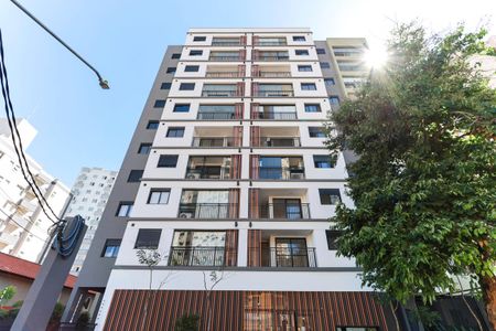 Apartamento à venda com 47m², 2 quartos e 1 vagaFachada do prédio
