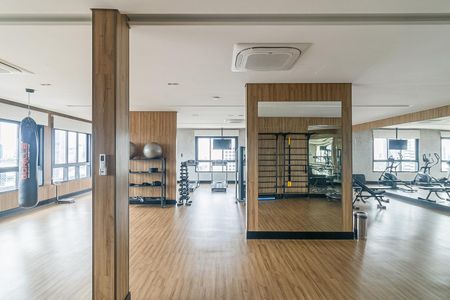 Studio para alugar com 24m², 1 quarto e sem vaga Studio para alugar com 24m², 1 quarto e sem vagaÁrea comum - Academia