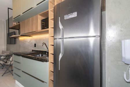 Studio para alugar com 24m², 1 quarto e sem vaga Studio para alugar com 24m², 1 quarto e sem vagaCozinha