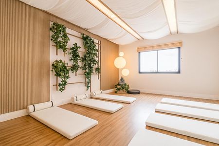 Studio para alugar com 24m², 1 quarto e sem vaga Studio para alugar com 24m², 1 quarto e sem vagaÁrea comum - Yoga