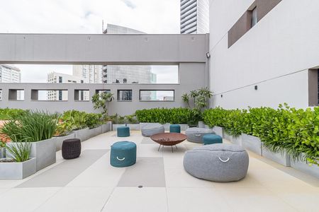 Studio para alugar com 24m², 1 quarto e sem vaga Studio para alugar com 24m², 1 quarto e sem vagaÁrea comum - Rooftop