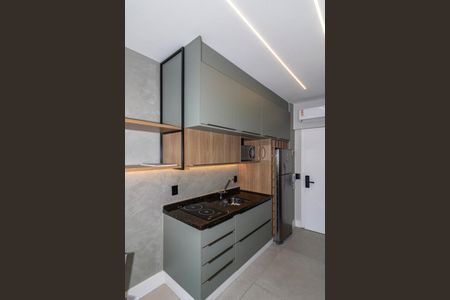 Studio para alugar com 24m², 1 quarto e sem vaga Studio para alugar com 24m², 1 quarto e sem vagaCozinha