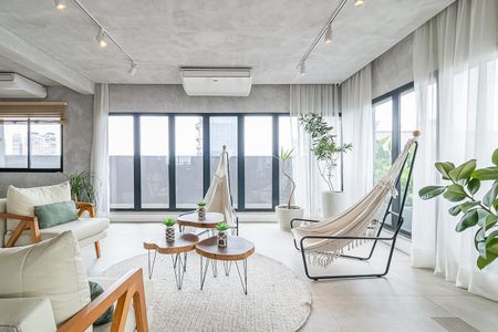 Studio para alugar com 24m², 1 quarto e sem vaga Studio para alugar com 24m², 1 quarto e sem vagaÁrea comum - Espaço Gourmet