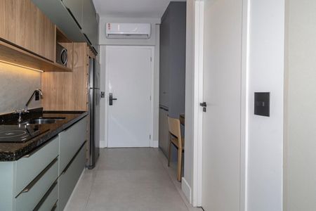Studio para alugar com 24m², 1 quarto e sem vaga Studio para alugar com 24m², 1 quarto e sem vagaCozinha