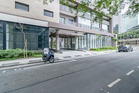 Studio para alugar com 24m², 1 quarto e sem vaga Studio para alugar com 24m², 1 quarto e sem vagaFachada