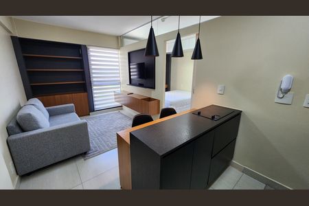 Cozinha de kitnet/studio para alugar com 1 quarto, 33m² em CA 9 (Centro de Atividades), Brasília