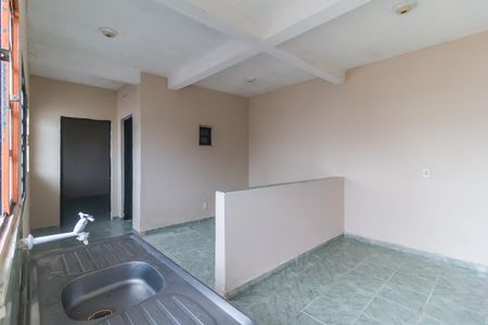 Sala/Cozinha de casa para alugar com 1 quarto, 48m² em Jardim Santos Dumont, Mogi das Cruzes