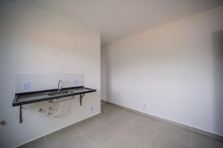 Cozinha e Área de Serviço de apartamento à venda com 2 quartos, 50m² em Vila Santa Teresa, São Paulo