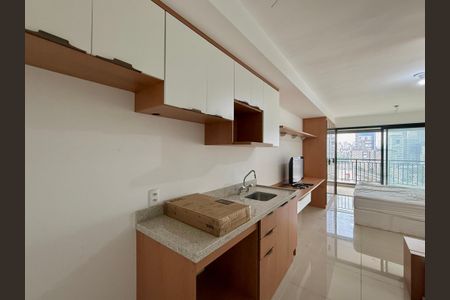 Studio para alugar com 33m², 1 quarto e sem vagaCozinha 