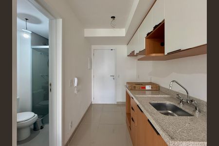 Studio para alugar com 33m², 1 quarto e sem vagaCozinha 