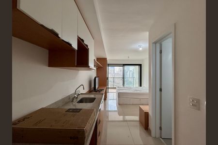 Studio para alugar com 33m², 1 quarto e sem vagaCozinha  