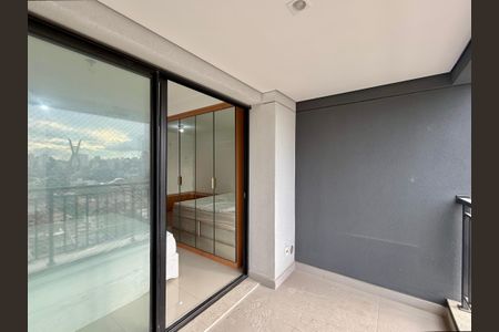 Studio para alugar com 33m², 1 quarto e sem vagaSacada