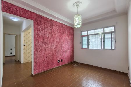 Sala de apartamento para alugar com 1 quarto, 52m² em Guilhermina, Praia Grande