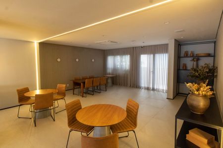 Studio para alugar com 36m², 1 quarto e 1 vagaÁREA COMUM - SALÃO GOURMET