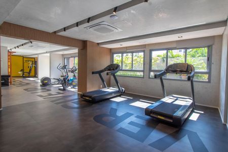 Studio para alugar com 36m², 1 quarto e 1 vagaÁREA COMUM - ACADEMIA