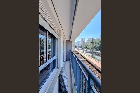 Varanda da Sala de kitnet/studio para alugar com 1 quarto, 33m² em Vila Mariana, São Paulo