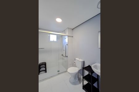 Studio para alugar com 33m², 1 quarto e sem vaga Studio para alugar com 33m², 1 quarto e sem vagaBanheiro