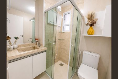 Apartamento para alugar com 60m², 3 quartos e 1 vaga Apartamento para alugar com 60m², 3 quartos e 1 vagaBanheiro