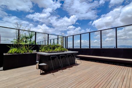 Studio para alugar com 28m², 1 quarto e sem vaga