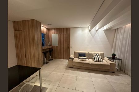 Sala de apartamento à venda com 3 quartos, 88m² em Anchieta, Belo Horizonte