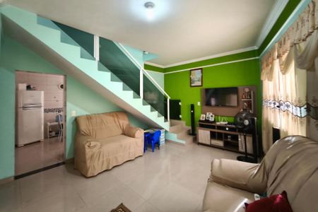 Sala de Estar de casa à venda com 3 quartos, 61m² em Parque Santa Bárbara, Campinas
