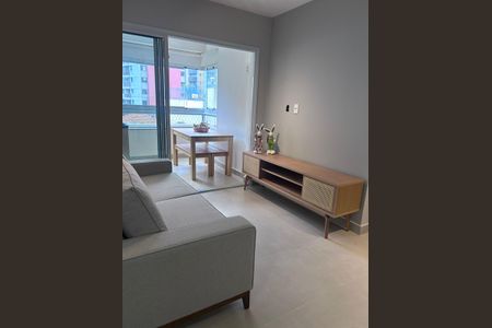 Sala de apartamento à venda com 3 quartos, 96m² em Vila Lea, Santo André