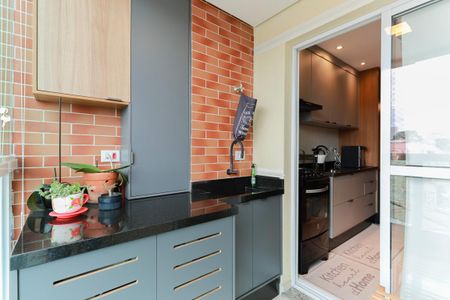 Varanda e área de serviço de apartamento à venda com 2 quartos, 45m² em Casa Verde Média, São Paulo