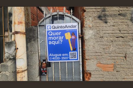 Casa para alugar com 35m², 1 quarto e sem vagaFachada - plaquinha