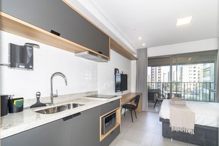 Studio à venda com 30m², 1 quarto e sem vagaCozinha