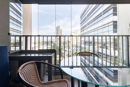 Studio à venda com 30m², 1 quarto e sem vagaVaranda