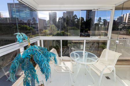 Apartamento à venda com 194m², 3 quartos e 3 vagasVaranda do Escritório (Quarto 1)