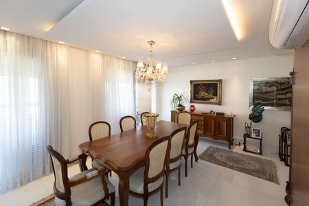 Sala de Jantar de apartamento à venda com 3 quartos, 194m² em Vila da Serra, Nova Lima