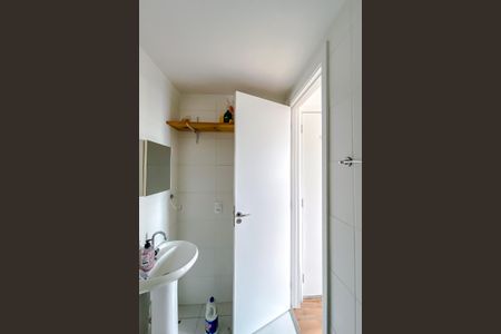 Banheiro da Suíte de apartamento para alugar com 1 quarto, 27m² em Alto da Mooca, São Paulo